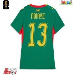 Senegal Iliman Ndiaye #13 Segunda Equipación Mujer Mundial 2026 Manga Corta